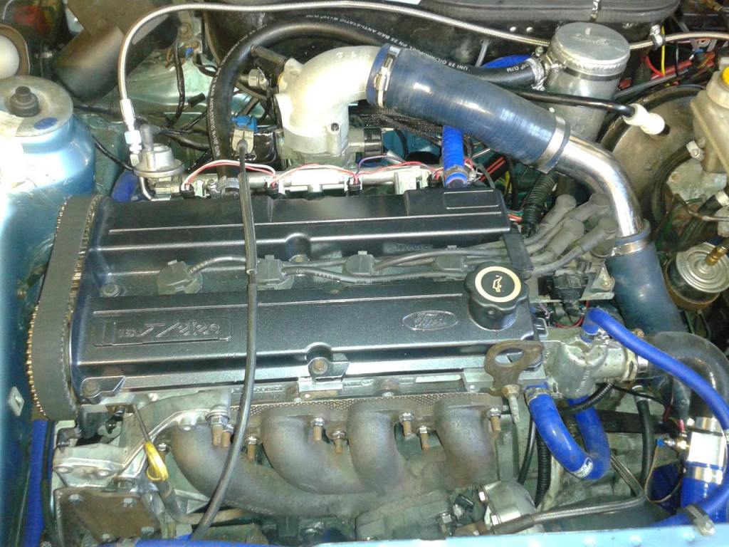 Escort MK4 With a Zetec Silver Top Engine Conversion Ancillary Hose Kit Roose...