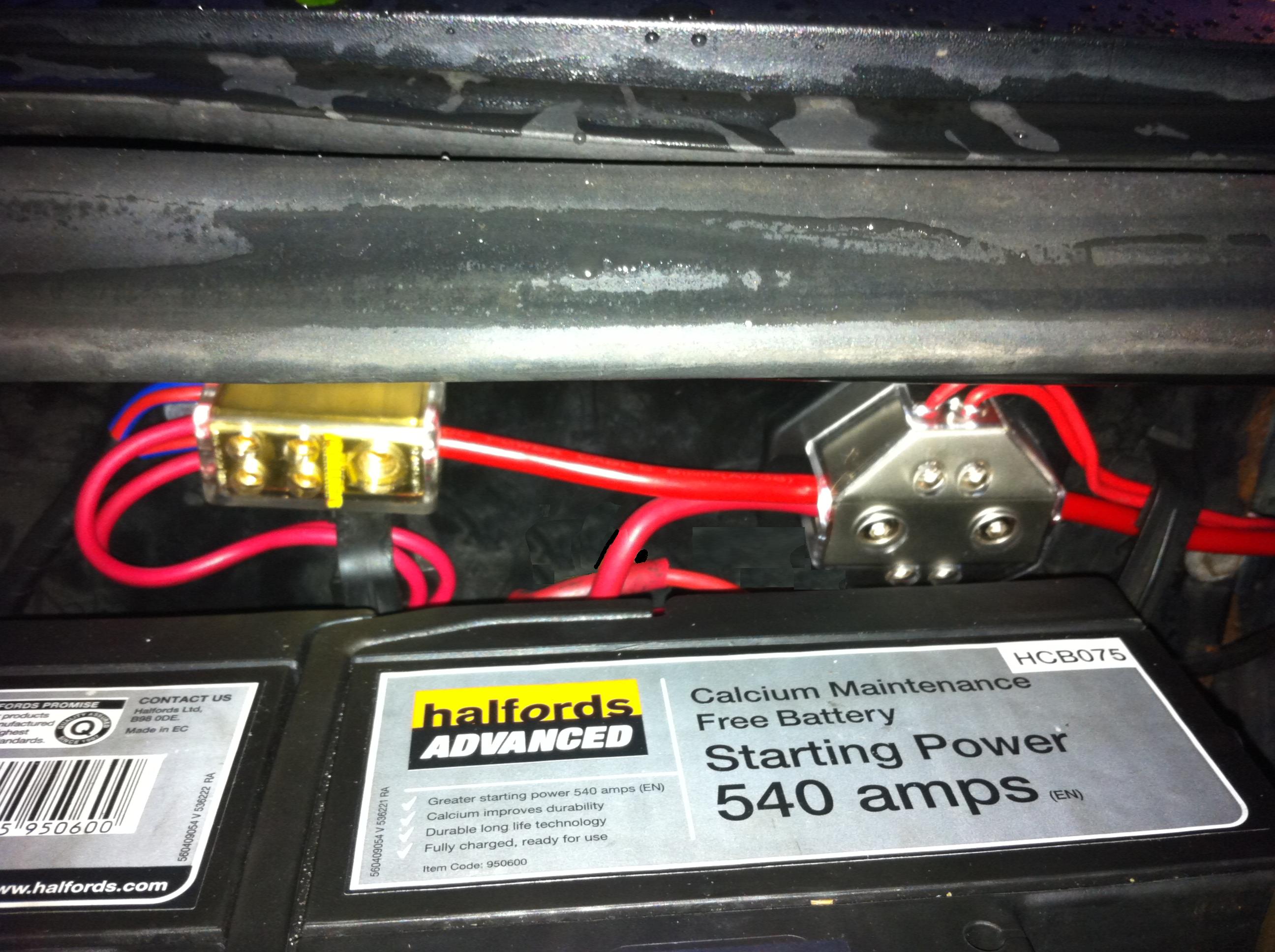Battery wiring - connecting block HELP? - PassionFord - Ford Focus