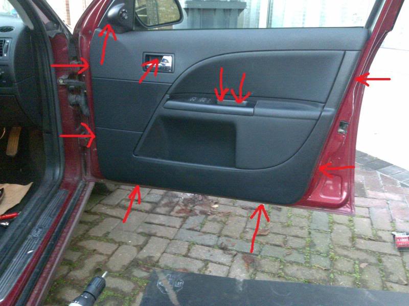 Ford Galaxy Door Panel Removal