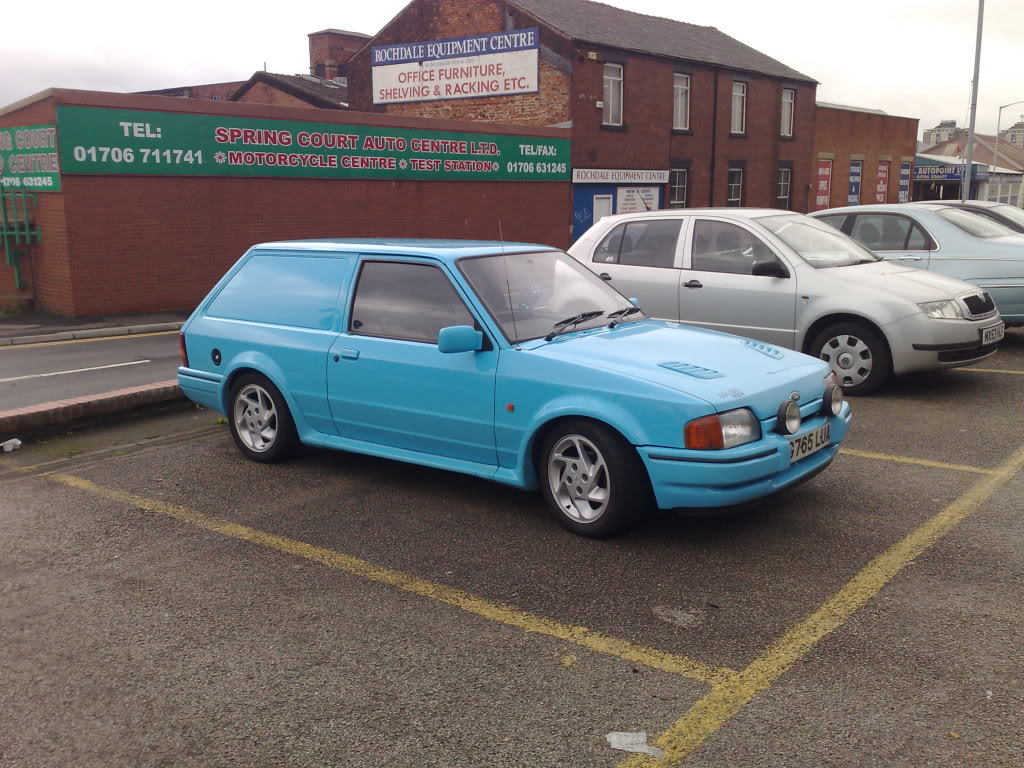 Modified escort deals van for sale