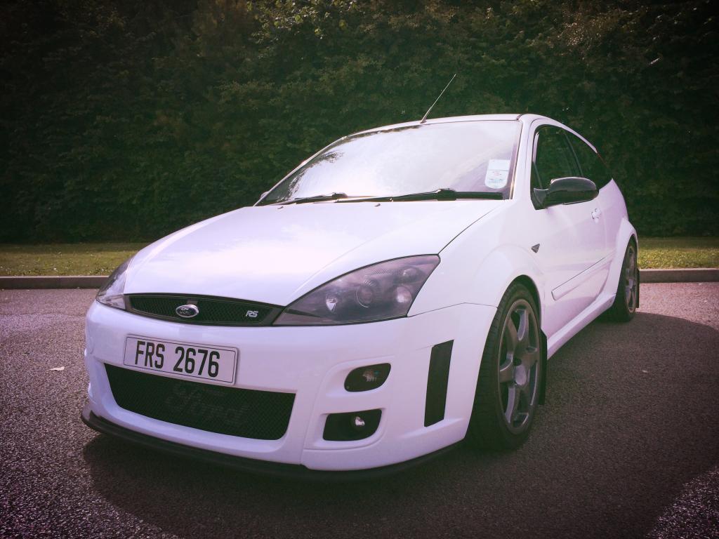My Mk1 Focus Rs In Frozen White Passionford Ford Focus Escort Rs Forum Discussion
